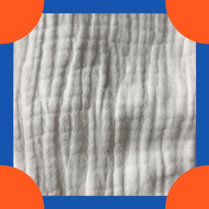 All-Cotton Three-Crepe Fabric Clothing - Bulk Gauze Washed Face Cotton Cloth 144*116
