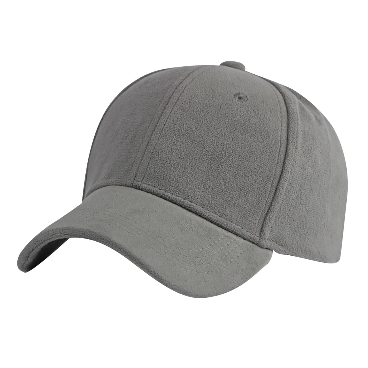 

Colorful CZ117 [White Fang] Hat, Cap, Brim, Simple, Plain, Outdoor, Casual, Men s, Women s, (Gray) серый