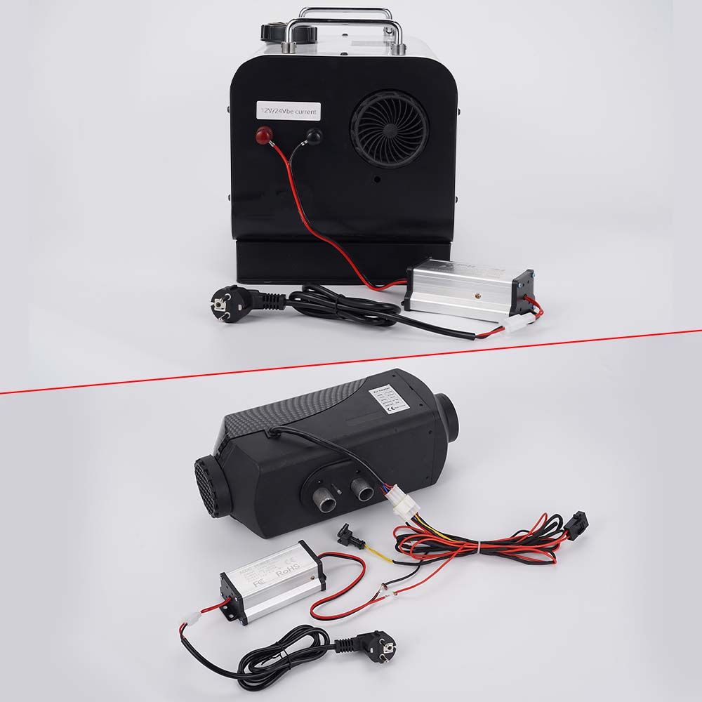 AC 110V to DC 12V 25A High-Power Universal Power Converter With Power Cord Suitable for 12V 2KW 5KW Car Heater Car Accessories