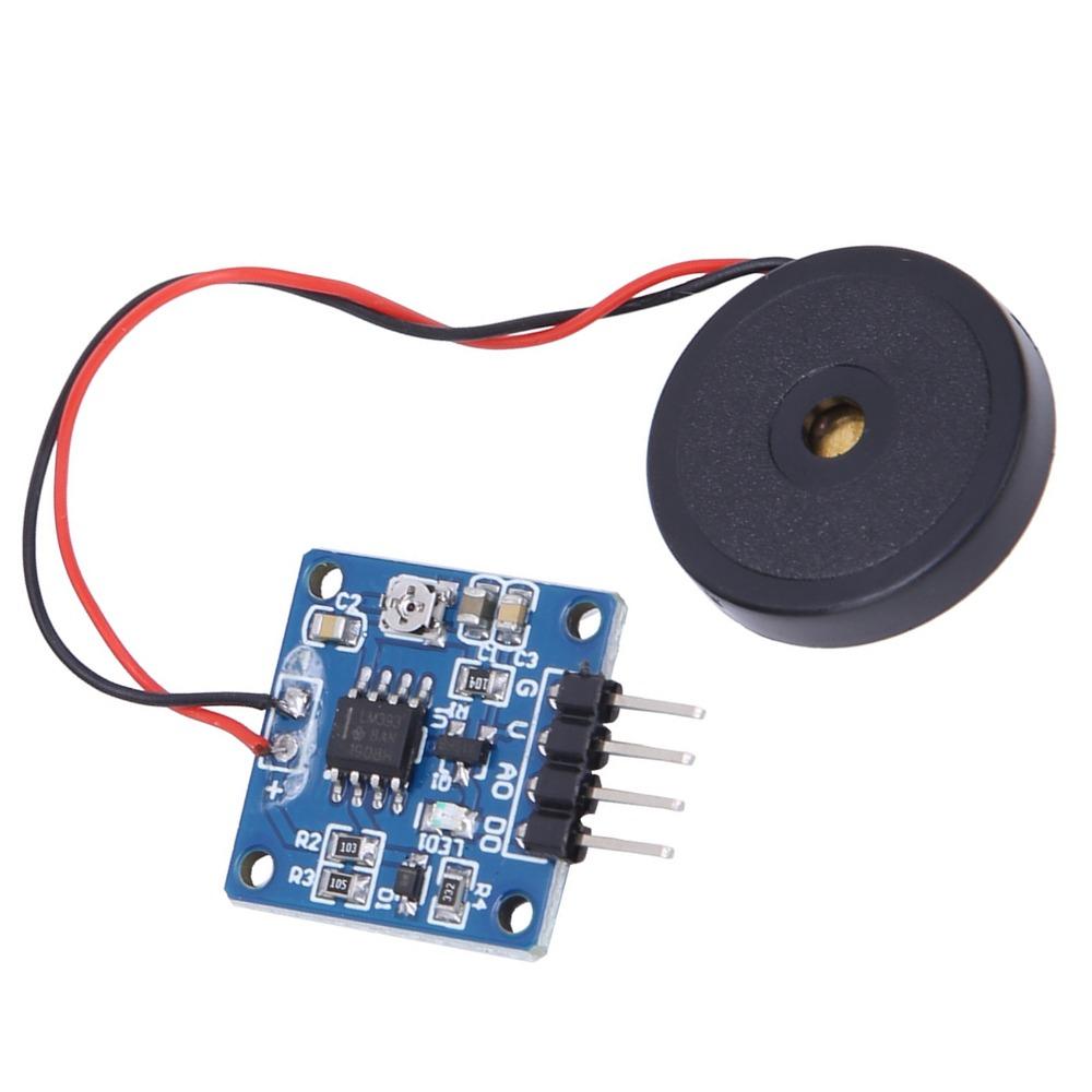 2PCS 5.0V DC Vibration Switch Sensor Module AD/DO Vibration Sensor Module  Electronic Drums