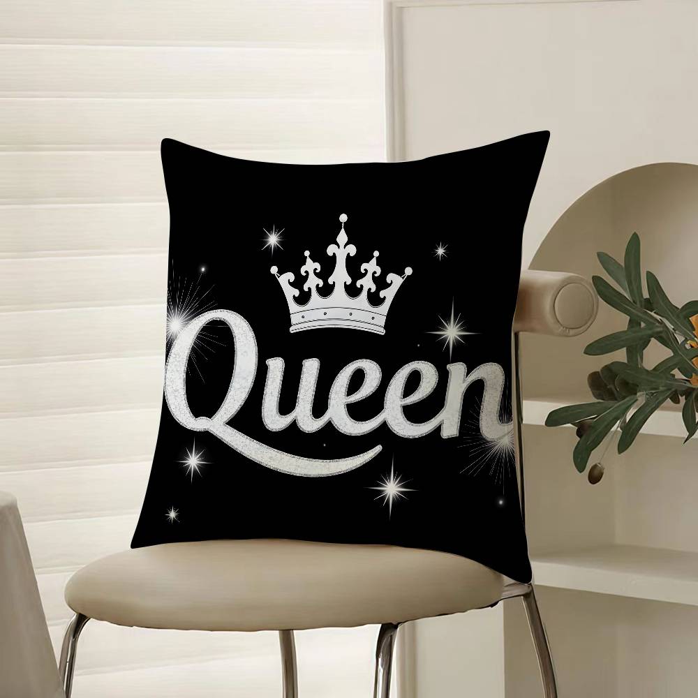 Street Trendy Toys Millennial Style Pillow Case Comfort Sofa Bed Silky Elegant Invisible Zipper Decorative Cushion Cover