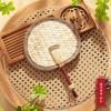 Summer Large Palm Fan, Children's Hand-Held Fan, Summer Handmade Woven Old-Fashioned Baby Mosquito-Repelling Small Banana Fan