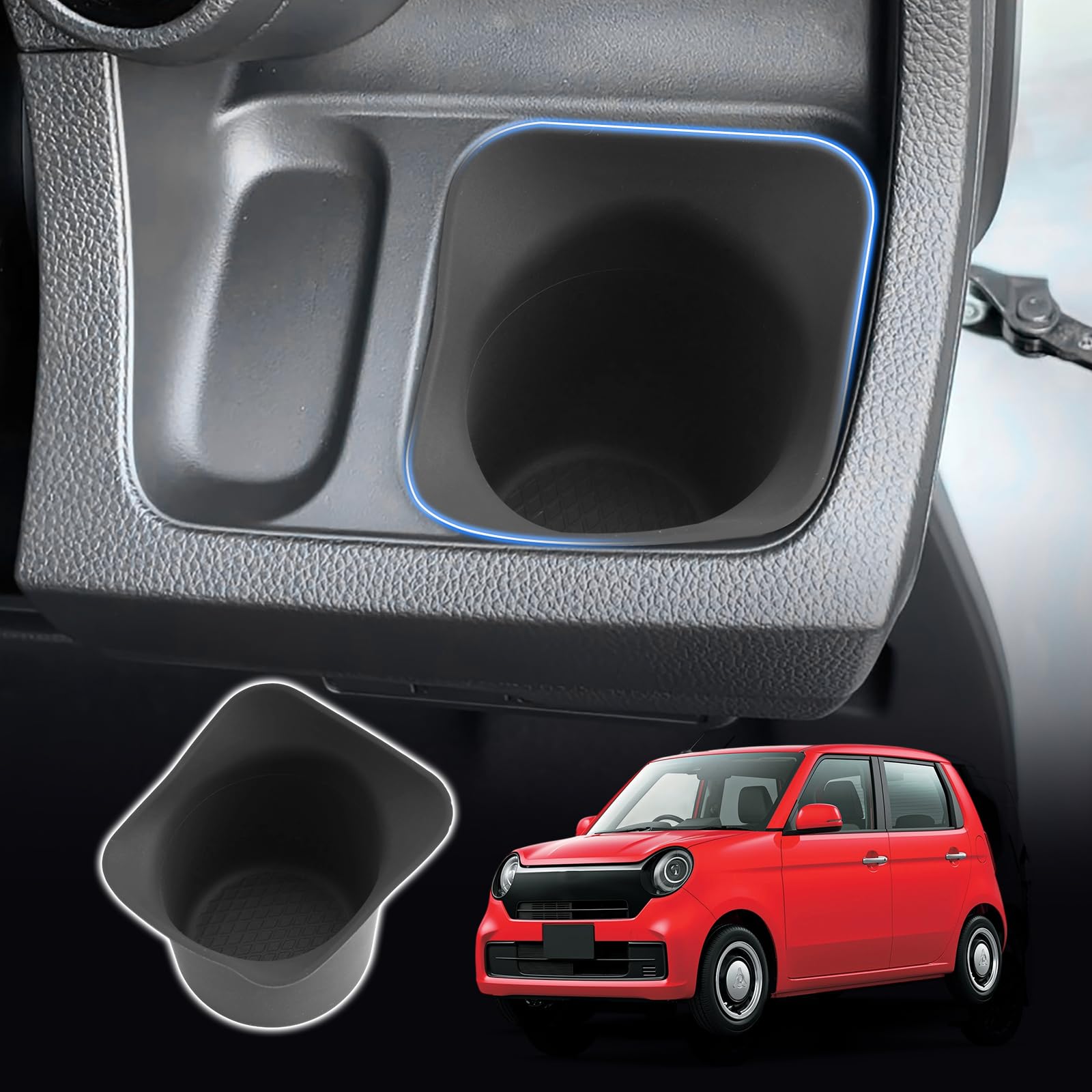 

SXCY Новый Honda N-ONE 2-го поколения JG3 JG4 Эксклюзивный держатель для напитков Подстаканник N Honda N-ONE JG3 JG4 красный