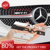 Car Sticker 1pcs Metal Car Grille Emblem Bracket for AMG Mercedes Benz GLC CLK CLA W203 W211 W204 W210 W124 W212 W213 W163 A C E