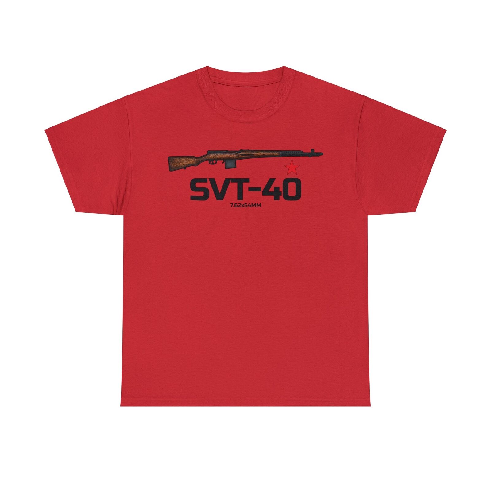 WWII Soviet Russian Tokarev SVT-40 Sniper Rifle T-Shirt 100% Cotton O-Neck Short Sleeve Summer Casual Mens T-shirt Size S-3XL S