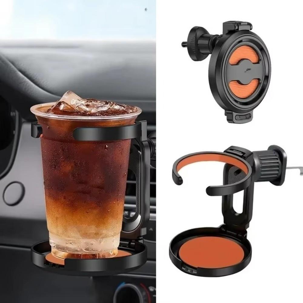 Foldable Car Beverage Holder Durable Air Outlet Vent Drink Bracket Car Cup Holder Coffee Cup