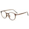 TR90 Oval Frame Glasses Lightweight Anti Blue Light Protection Unisex Classic Retro Spectacles for Men Women