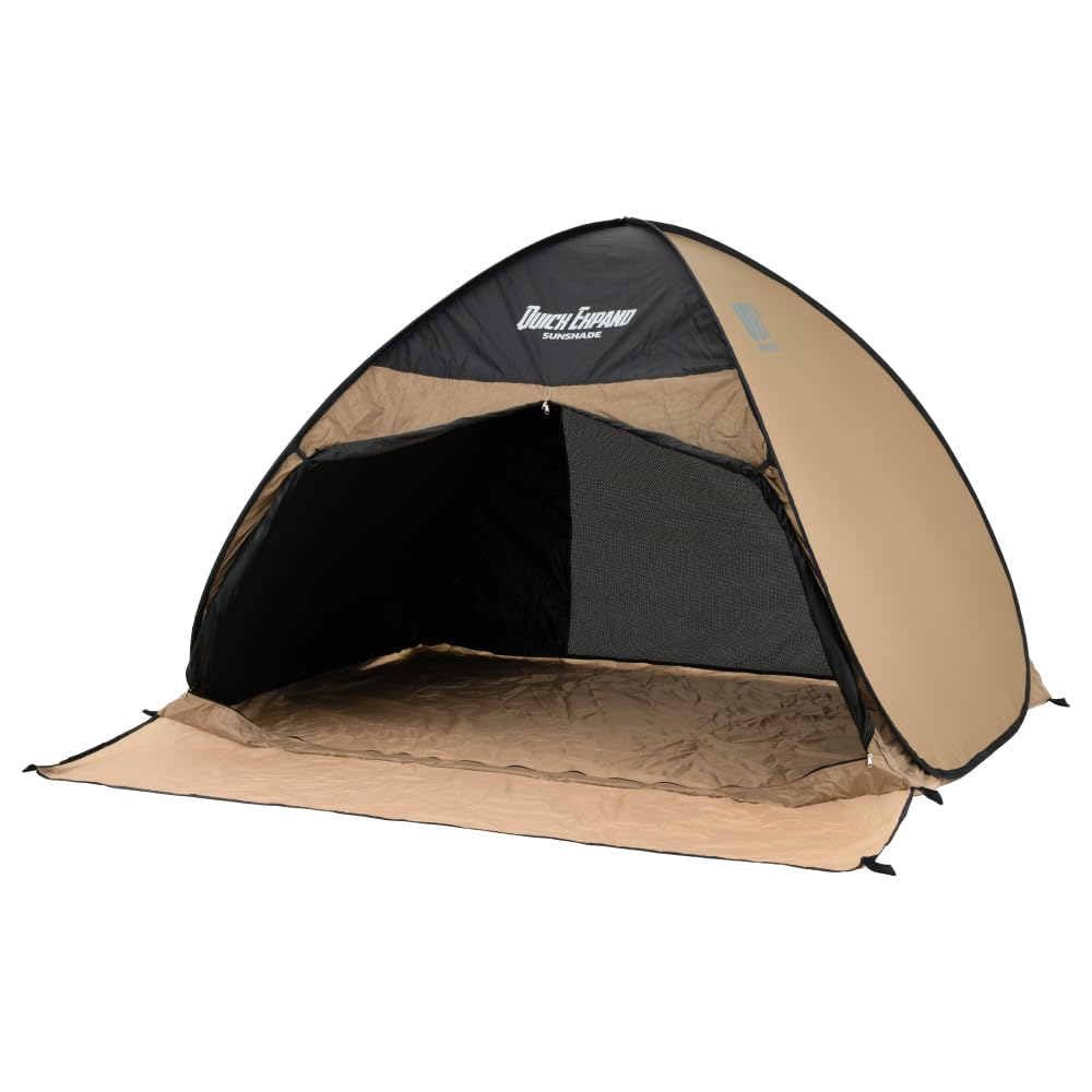 Takeda Corporation Quick Expand Sunshade 200 Mesh 200 X 194 X 127cm Tent Camping Outdoor Brown QES26-200MBR