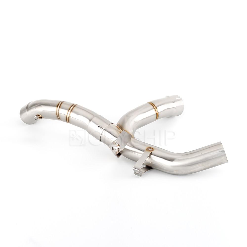 For Ducati Multistrada 1200 Enduro 2016 To 2019 Multistrada 1260 MTS 1200 1260 Escape Motorcycle Exhaust Link Pipe Slip-on