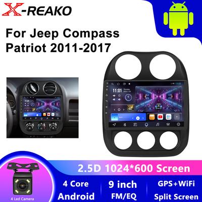 Car Radio For Jeep Compass Patriot 2011-2017 Autoradio Stereo 2 Din GPS Navigation Multimedia Audio Player Carplay DSP RDS