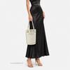 [Pre-Owned] Horsebit 1955 Vintage Gold Buckle Drawstring Leather Bucket Bag - Very Good #FB0RHE