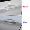 For BMW X1 X2 X5 X6 F39 F48 F49 F15 F16 F85 F86 Car Exterior Door Handle Cover Trim Chrome Carbon Fiber Sticker