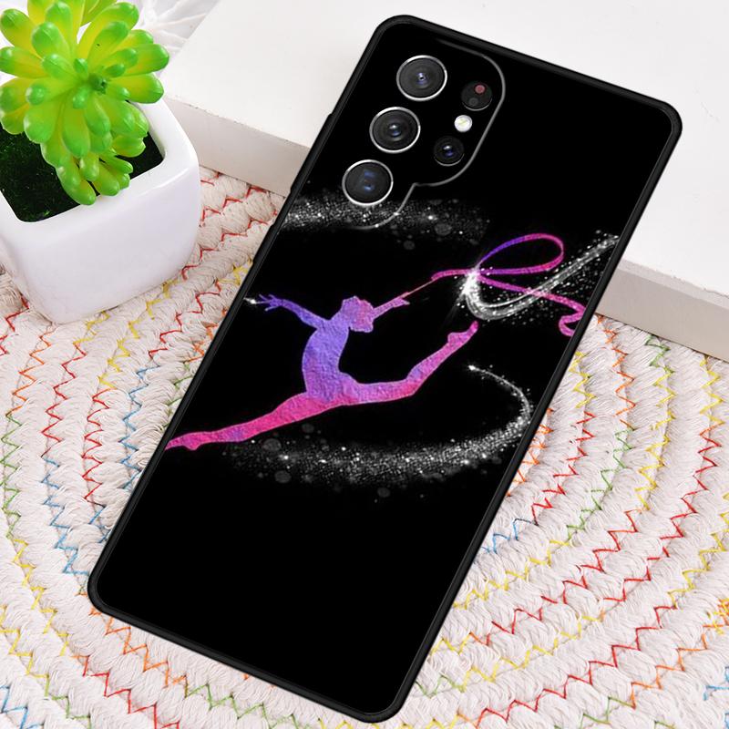 Love Gymnastics Silicone Phone Case For Samsung Galaxy Note 10 Pro S26 S25 S24 S23 S22 S21 Plus S25Ultra Capa Cover