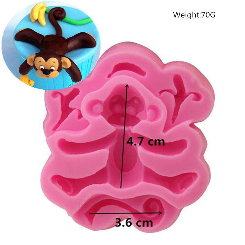 Cake Mold Animals Zoo Dog Bear Chocolate Baking Mould DIY Silicone Home Fondant Cake Mold Animals Zoo Dog Bear Chocolate Baking Mould DIY Silicone Home Fondant
