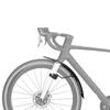 Topeak Adult Front Black x x inches Uni-Tetra Fender, Gray, 20.25 6.6 4.8