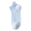Women's Low Cut Breathable Mesh Athletic Socks Lightweight Thin Ankle Socks with Reinforced Toe and Heel for Sports and Daily Wear
