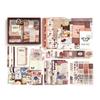 Scrapbooking Collage Junk Journal Decoration Gift Box Tape Sticker Journaling Kits Paper Frame Scrapbooking Supplies