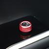 For Toyota Highlander -22 Red AC Knob Control & Rear Mirror Switch Ring Trim