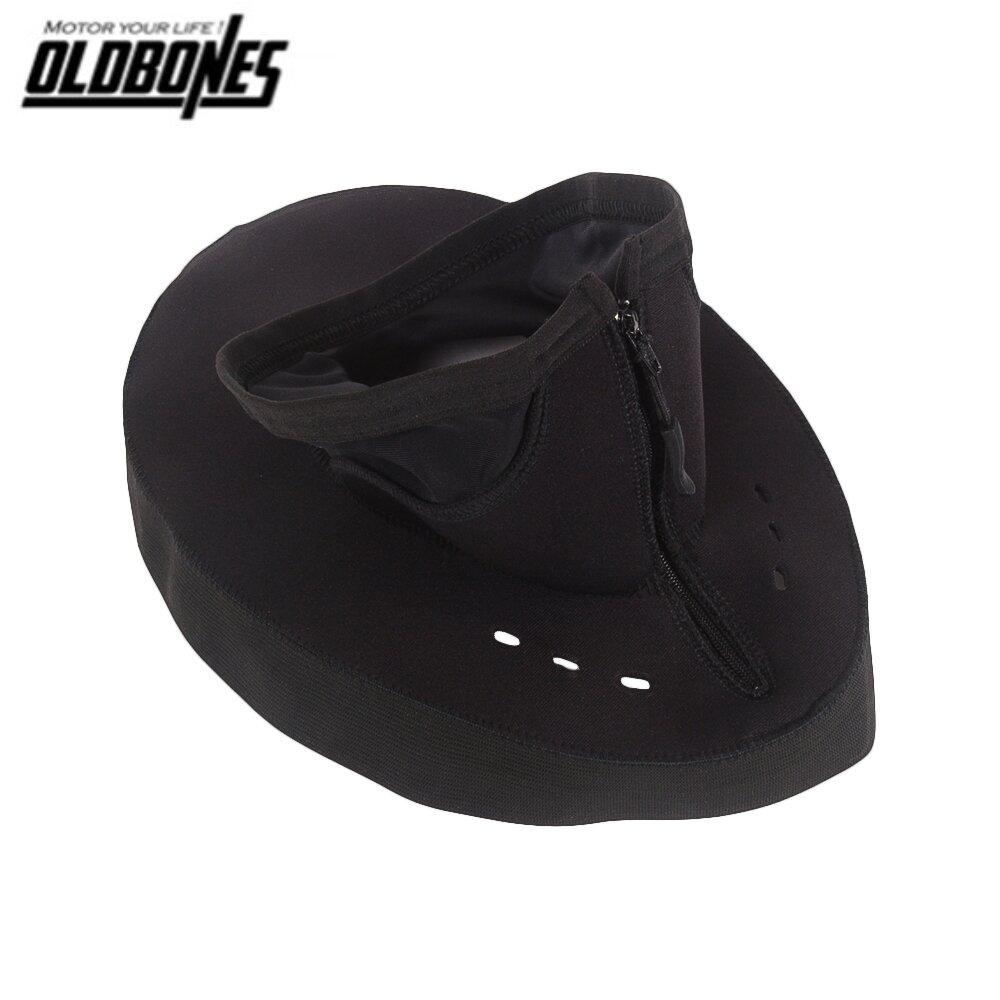 Universal Motorcycle Helmet Bib Strap Zipper