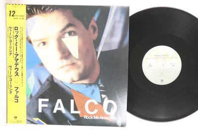 12inch Record FALCO  Rock Me Amadeus The American Edit AMP12008 AM 1985 Japan Obi Rock Used