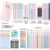 Back to School Stationery Set with High Appearance Pencil Pouch, Elementary Student Reward Gift, Multifunctional Pencil Case Learning Supplies