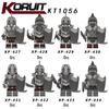 Kelei Orc Series Building Blocks: Ancient Soldier Figure Set
