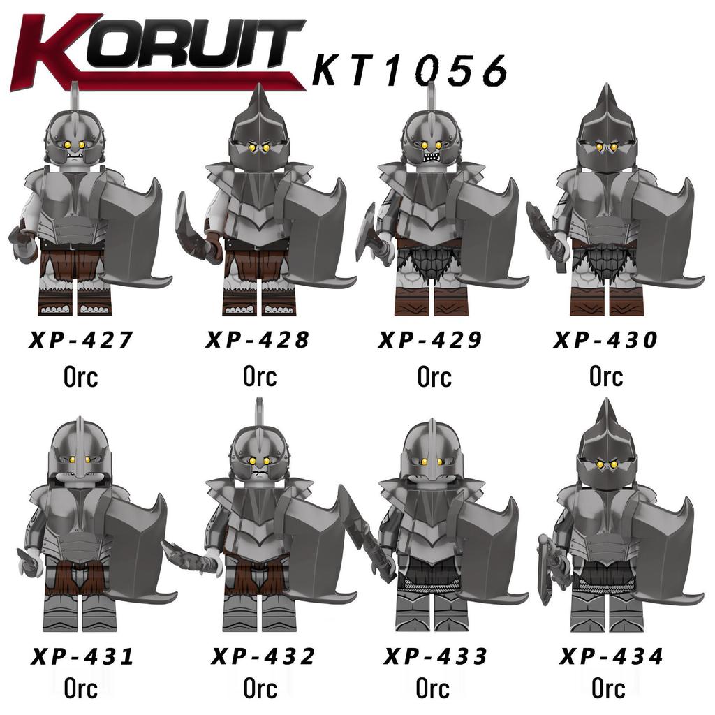 Kelei KT1056 Ancient Soldier Series: Orc Building Blocks & Figure