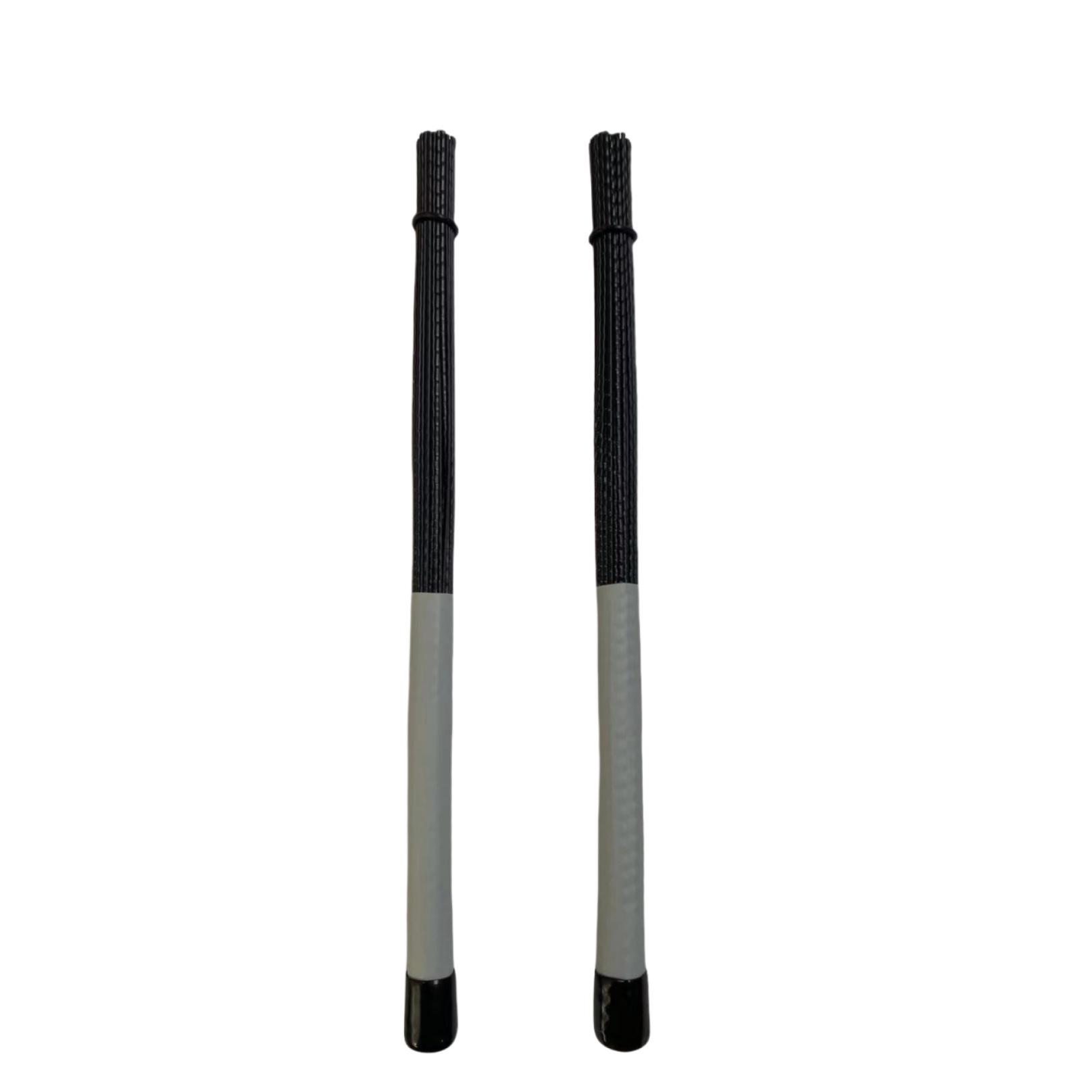 High Elastic Nylon Drum Brushes and Stick Set - Percussion Accessories for Jazz Drums