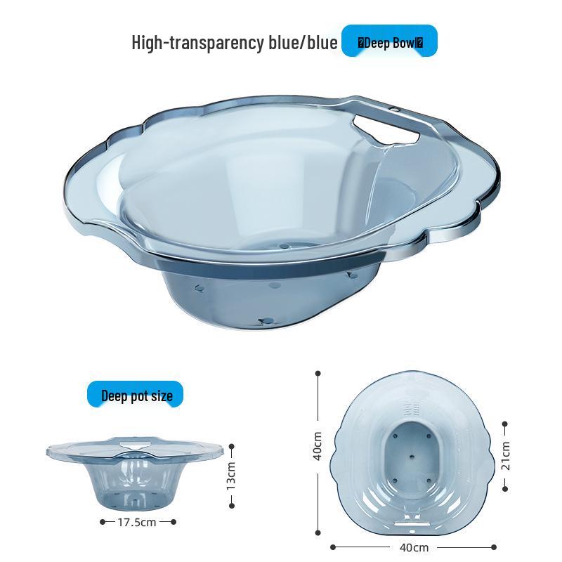 Poporodowa i dla osób starszych miska do mycia bidetowego na hemoroidy i do higieny