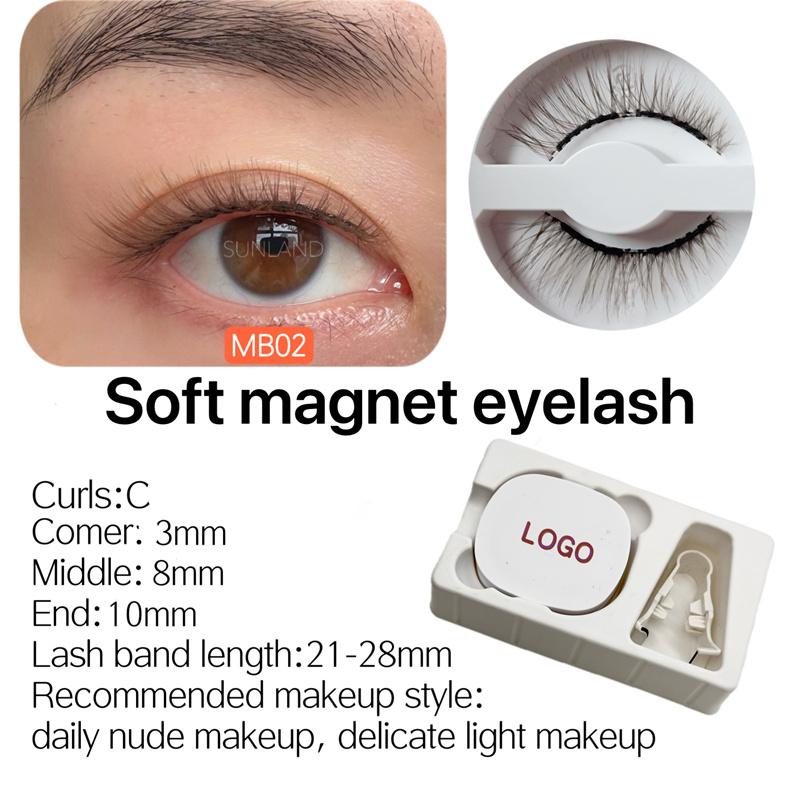 2026 New Product Soft & Lightweight TOP Soft Magnetic Lash with Good Price  with Clip Eyelashes