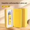New Dopamine 5-Piece Manicure Set Stainless Steel Beveled Flat Nose Anti-Splash Nail Clippers for Professional Home Use
