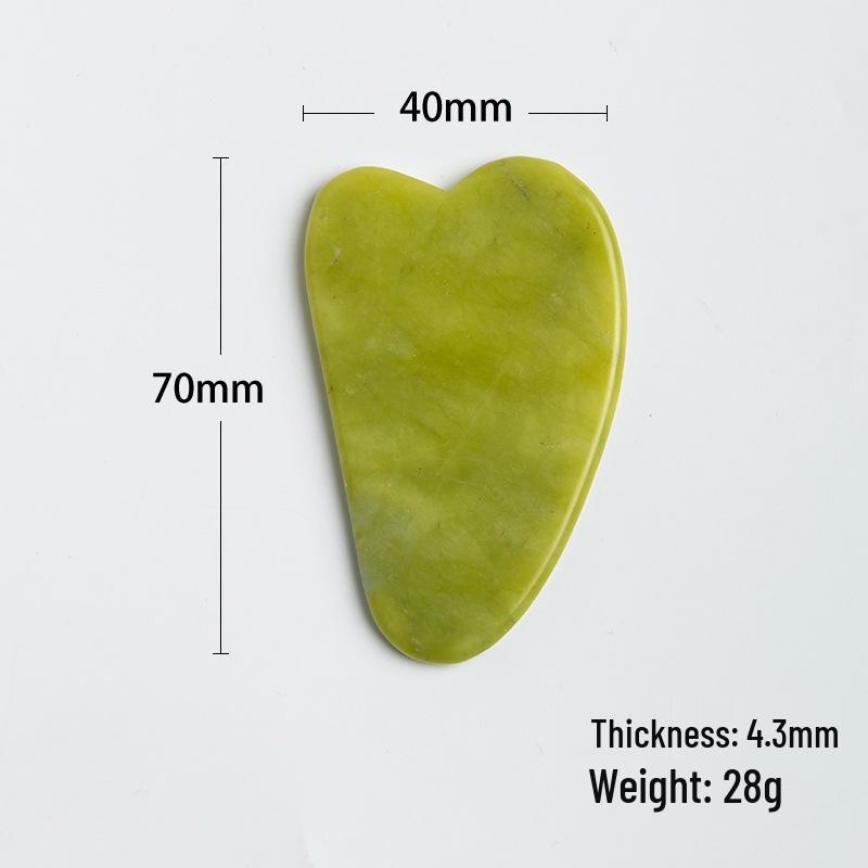 Universal Jade Beauty Instrument: Full Body Massager & Facial Roller with Gua Sha Board Set.
