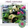 Diamantmaleri Animal Panda Broderi Korssting Rhinestone Home Decor