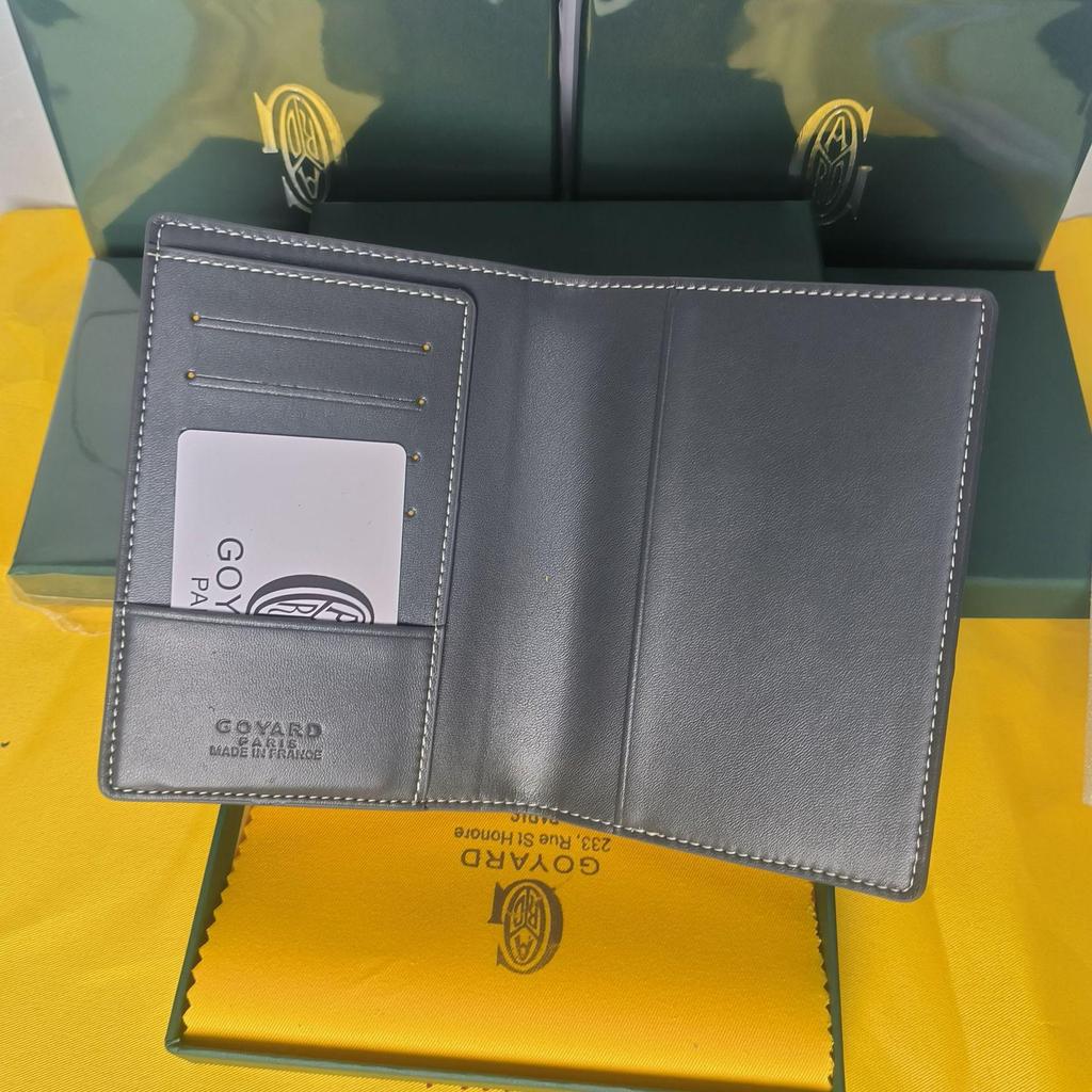 2024 Goya Ultradünner Hahnentritt Reisepass- und Ausweishalter - Koreanischer Modestil