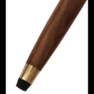 Solid Old Derby Head Gentleman's Vintage Cane Walking Wooden Stick