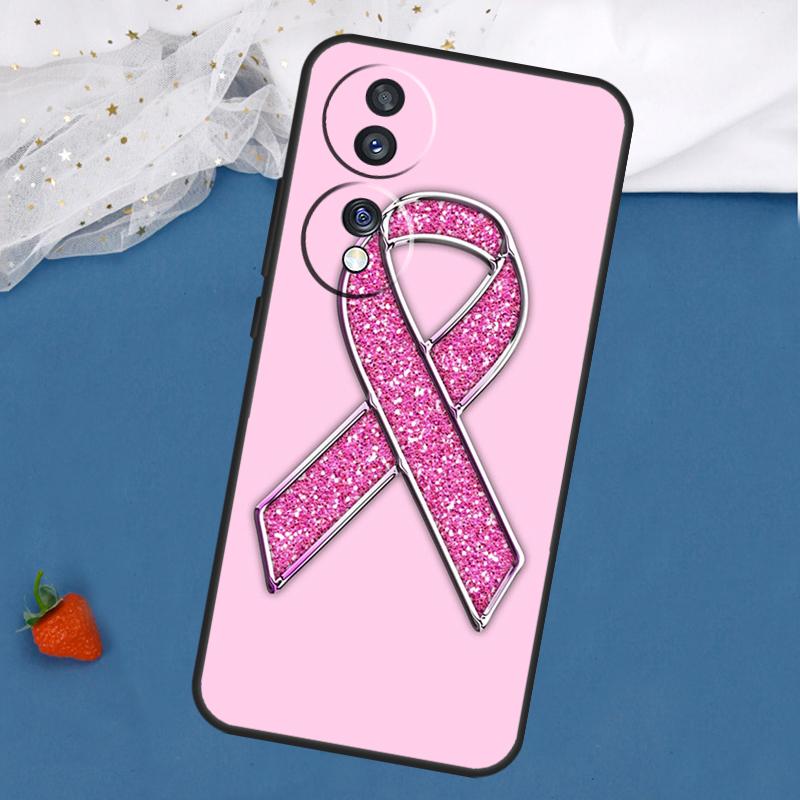 

Girl Breast Cancer Pink Ribbon Case For Honor Magic 5 6 8 Pro 7 Lite 200 400 50 70 90 X8c X8b X9a X9b X9c X9d Win RT Cover Honor X9b