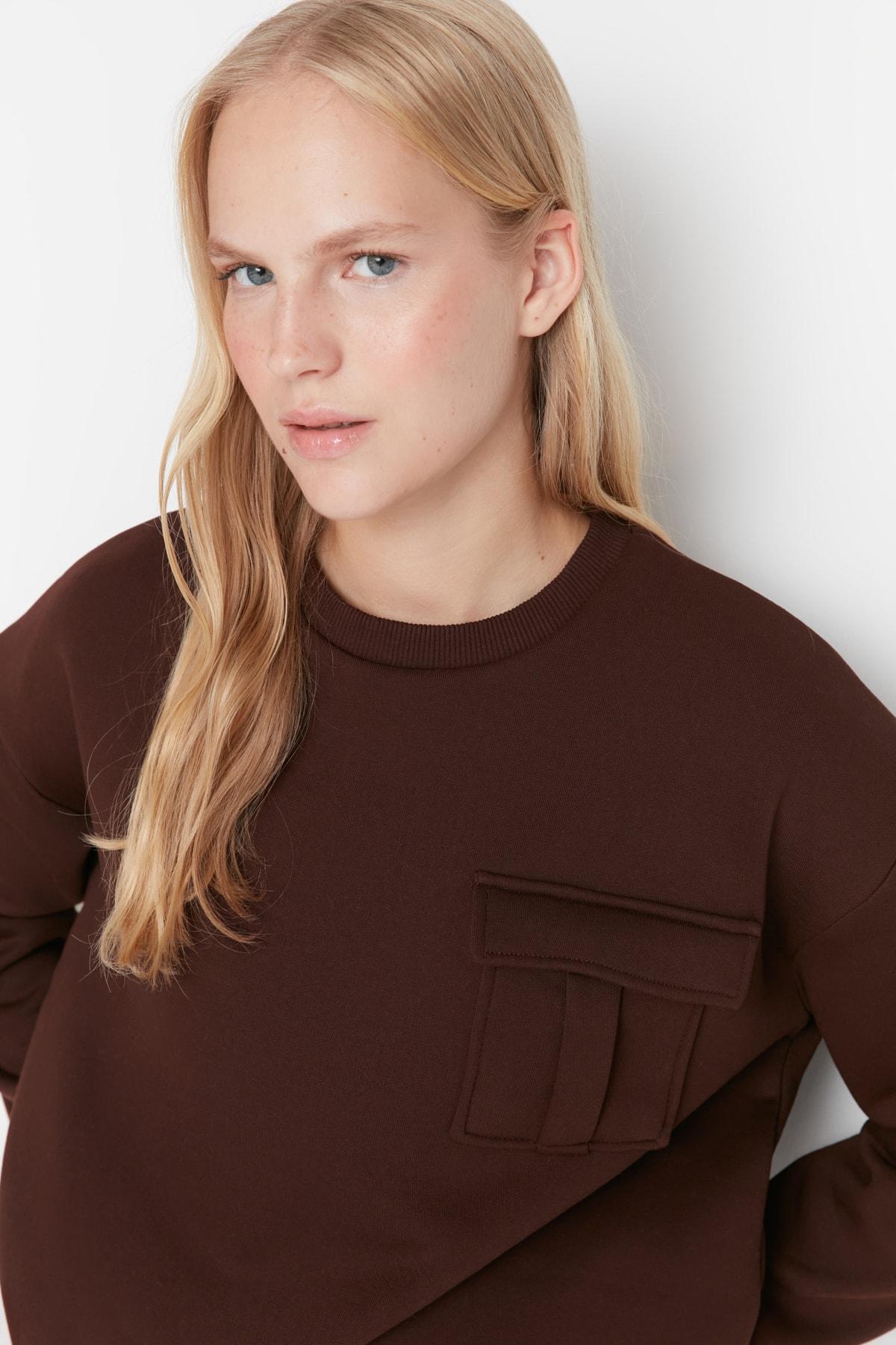 

Толстовка - Коричневый - Стандартный крой