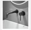 Modern Brass Wall Mounted Bathroom Basin Faucet Wall Sink Swivel Spout Bathtub Mixer Tap Crane Antique Bronze Finished