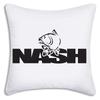 Pillow Covers Cool Nash Fishing Logo Sofa Decorative Home Double-Sided Printing Short Plush Cute Cushion Cover