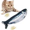 1/3Pcs Plush Interactive Cat Toy Wagging Tail Realistic Flopping Catnip Kicker Toy  Interactive Play