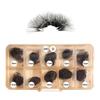 Veritee 1000pcs 20D D Curl Mix9-16 Handmade Pinching Fake False Eye Lash Pre Pro Made Mega Volume Promade Loose Premade Lash Fans Eyelash Extensions