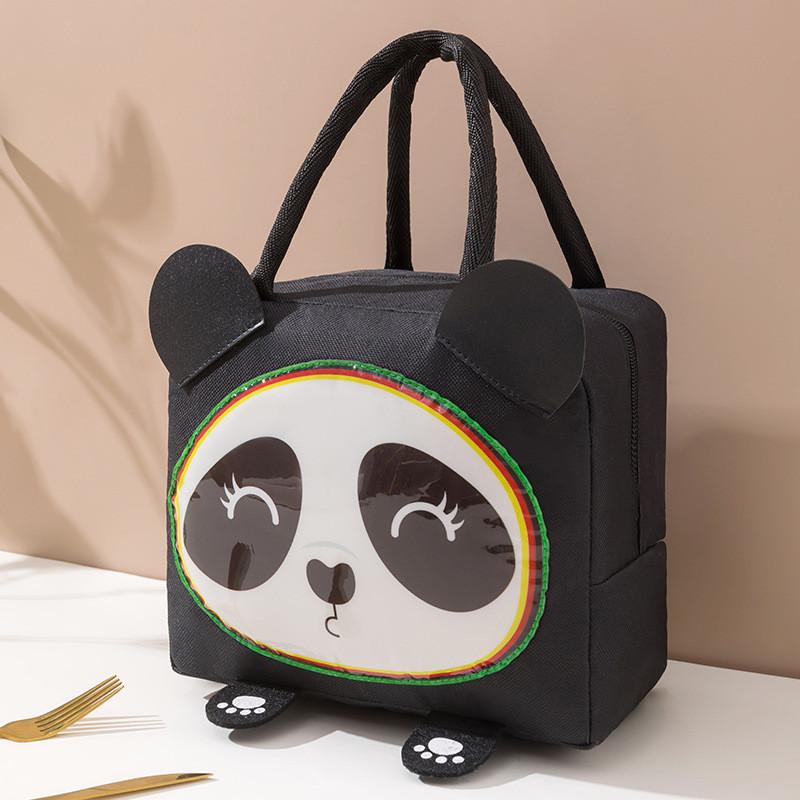 Cute Capacity Large Lunch Bag For Bento Box Cartoon Oxford Cloth Bag Lunch