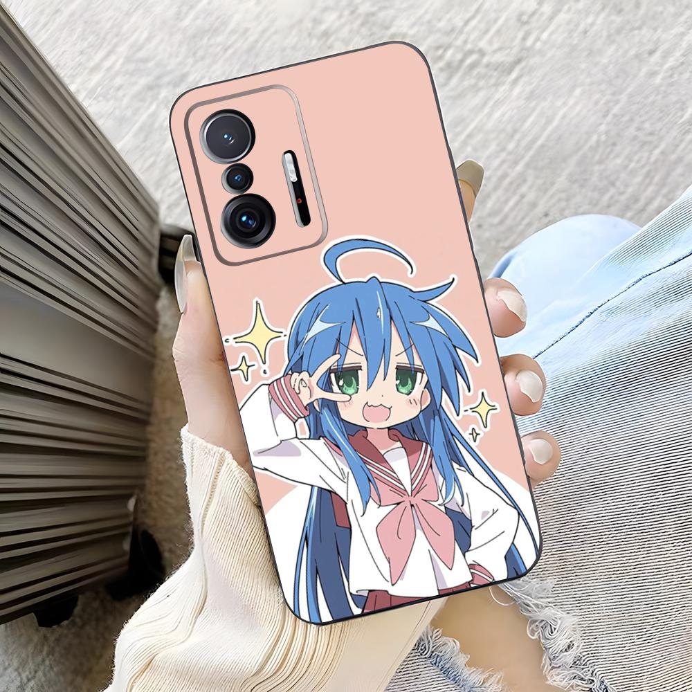 Anime Lucky Star Phone Case For Xiaomi Poco M7 M6 M5 M4 4g 5g F7 F6 X7 X6 X5 Ultra Pro Silicone Cover