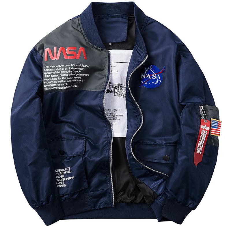 GMXIA Pilot Jacket, Men's Astronaut Work Jacket, Men's and Women's Air Force One Jacket
