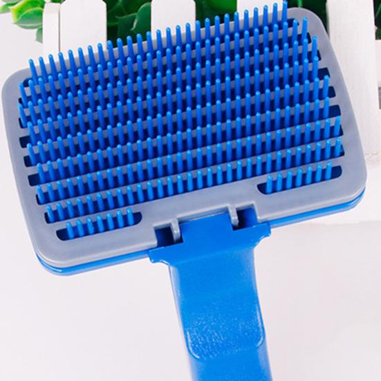 Tierbürste Automatische Tierbedarf Kunststoff Tier Automatische Haarbürste Kamm für Hund