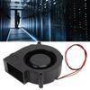 Cooling Blower Fan, DC12V 2.7A Blower Fan 4500RPM 37.39CFM Brushless Cooling Fan with 2 Ball Bearings DC Centrifugal Fan for Mini Radiator, for