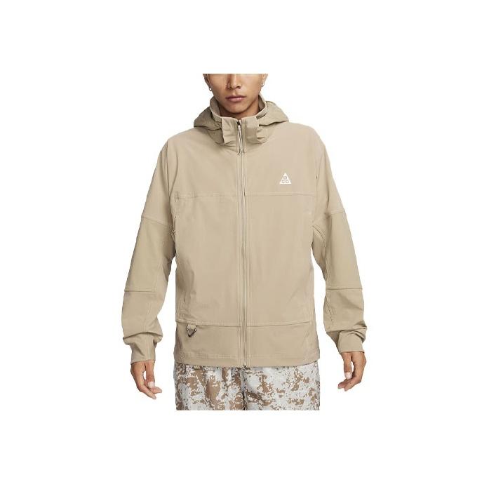 

Nike Куртка с капюшоном и длинными рукавами ACG Sun Farer Solid Logo для мужчин, верхняя одежда цвета хаки DH3103-247 S
