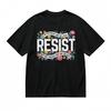 Men's Trend Breathable Classic T-Shirt Mens Womens Tees Top Pink Yellow Floral Graphic Design Tee