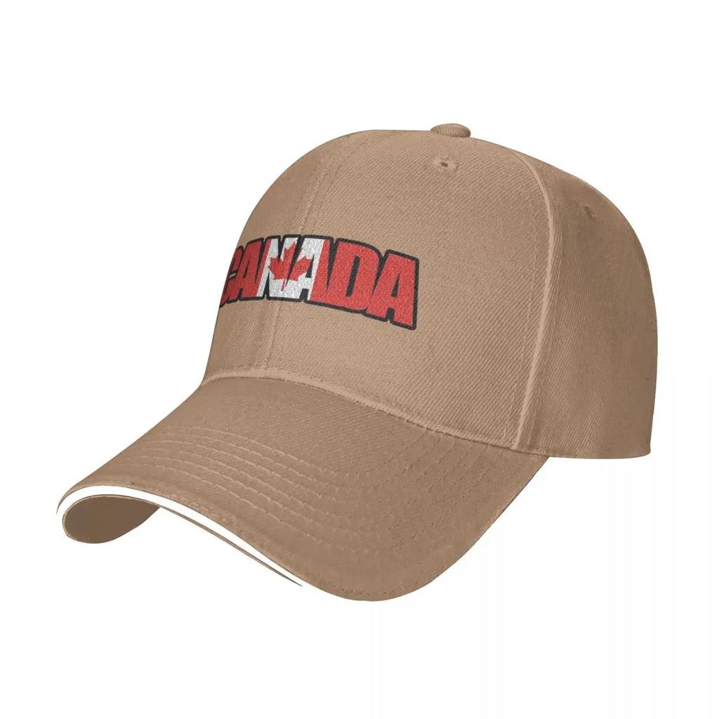 Graphic Red Canada Letters Maple Leaf Hiking Baseball Caps Women Adult FeUnisex Beach Golf Hat Hip Hop Trucker Cap