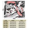 Helluva Boss Loona Flannel Blanket Soft Durable Throw Blanket for Bedroom Travel Office Novelty Bedspread Sofa Bed Cover
